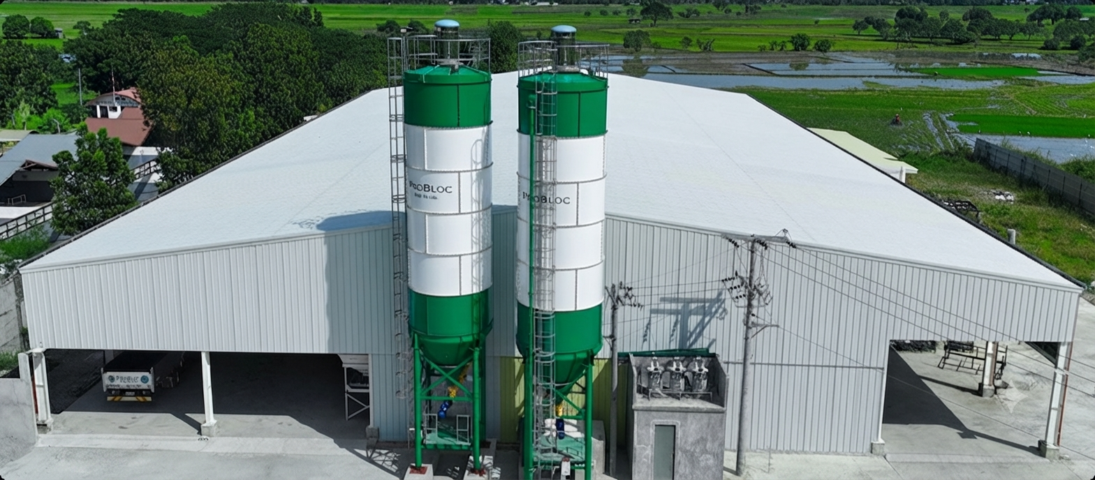 ProBloc manufacturing facility in San Leonardo, Nueva Ecija